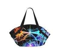 BOAIHH Eight Dimensional Space Foldable Camping Bag Comfort and Stylish Multipurpose Thick Durable Spacious Travel Accessory