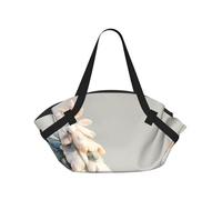 BOAIHH Elk By The Tree Foldable Camping Bag Comfort and Stylish Multipurpose Thick Durable Spacious Travel Accessory