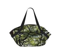 BOAIHH Fallen Leaf Path Foldable Camping Bag Comfort and Stylish Multipurpose Thick Durable Spacious Travel Accessory