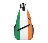 BOAIHH Irish Flag Large Capacity Chest Bag Comfortable And Decompressive Suitable For Travel Work And Outdoor