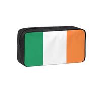 BOAIHH Irish Flag Simple Pen Case Wear-Resistant Durable Convenient for School Stationery Storage