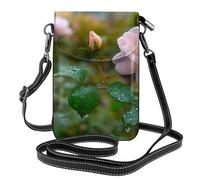 BOAIHH Morning Garden Women Cell Phone Purse Crossbody Light Compact Durable for Daily Commuting Wearing