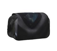 BOAIHH Mysterious Love Stone Double Clamshell Pen Case Full-Width Printing Suitable for Sketching Traveling and School