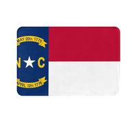 BOAIHH North Dakota Flag Anti Slip Floor Mats Stylish Home Decoration Suitable for Kitchen Bathroom and Laundry Room