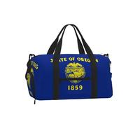 BOAIHH Oregon State Flag Handheld Crossbody Luggage Bag Stylish Durable Safe Reliable for Travel Outdoor Use