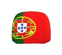 BOAIHH Portuguese flag Car Headrest Cover 1 Pcs Universal Elastic Unique Style Prevents Everyday Wear and Tear