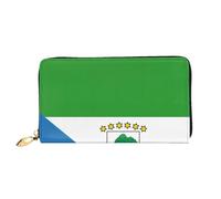 BOAIHH Simple Wallet for Unisex Stylish Card Holder with Exquisite Flag of Equatorial Guinea Pattern and Multiple Partition