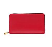 BOAIHH Simple Wallet for Unisex Stylish Card Holder with Exquisite Flag of Monaco Pattern and Multiple Partition