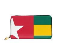 BOAIHH Simple Wallet for Unisex Stylish Card Holder with Exquisite Flag of Togo Pattern and Multiple Partition