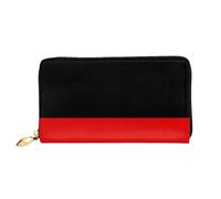 BOAIHH Simple Wallet for Unisex Stylish Card Holder with Exquisite German Flag Pattern and Multiple Partition