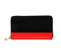 BOAIHH Simple Wallet for Unisex Stylish Card Holder with Exquisite Germany Flag Pattern and Multiple Partition