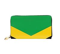 BOAIHH Simple Wallet for Unisex Stylish Card Holder with Exquisite Jamaica Flag Pattern and Multiple Partition