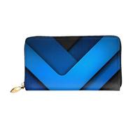 BOAIHH Simple Wallet for Unisex Stylish Card Holder with Exquisite Shimmering Horizon Pattern and Multiple Partition