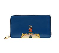 BOAIHH Simple Wallet for Unisex Stylish Card Holder with Exquisite Vermont State Flag Pattern and Multiple Partition