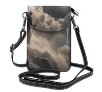 BOAIHH Staring Into The Abyss Women Cell Phone Purse Crossbody Light Compact Durable for Daily Commuting Wearing