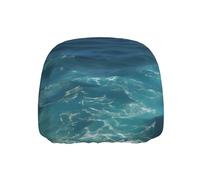 BOAIHH The Deep Ocean Car Headrest Cover 1 Pcs Universal Elastic Unique Style Prevents Everyday Wear and Tear