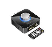 Boannice Bluetooth 5.4 Receiver Transmitter for Old Stereo,Amplifier,Computer,Headphone,Car,Bluetooth Audio Adapter for Seniors,Low Latency,with Remote Controls