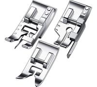 Boao 3 Pcs Sewing Machine Foot 1/4 Inch Quilting Foot Stitch in Ditch Foots