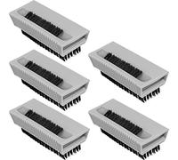 BOAO 5 Pcs Hand Scrub Brushes for Nail Cleaning Fingernail Brush Soft Non Disposable Scrub Brush Plastic Hands Nail Cleaning Brushes for Men Women