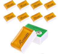 Boao 8 Pcs Rosin Natural for Violin Cello Viola Rosin Light Low Dust for Bows String Music Instrument Accessory