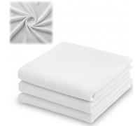 BOAO Muslin Cloths for Cooking, Cheesecloth,120 x 500 cm, White Ultra Fine Unbleached Cotton Fabric for Butter Baking Made Cloth for Straining
