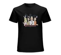BOAONI Married with Children Bundyland Retro 80'S Tv Series Men's Graphic Short Sleeve T-Shirt Black XXL