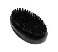 Boar Bristle Beard Brush Curved Handle Beard Shaving Brush For Soften & Cleaning Birthday Men Black Curved Comb Mustache Styling Tool