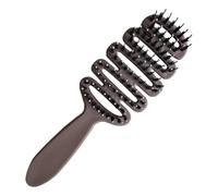 Boar Bristle Comb, Massage Hair Brush, Scalp Care Groom, Anti Static Design Sturdy Construction Lightweight Easy to Clean for Women, 9.06 x 3.15 x 1.18 Inches