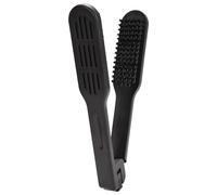 Boar Bristle Hair Brush, Double Sided Boar Bristle Hair Brush with Clip, Salon Tools for Straightening Detangling and Volume for Women Girls and Teens