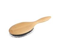 Boar Brush - Hourly Pig Bristles Cushion Massage - Slick Back Brush - For Dry Fine Curly Wavy Straight Hair Women Men And Children