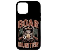 Boar Hunter Wild Pig Hunting Forest Scene Case for iPhone 12 mini