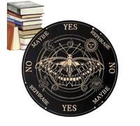 Board and Crystal Dowsing | Wooden Metaphysical Planchette Message Boards With Letters | Spirit Decorations Divination Boarrds Game For Beginners, Family