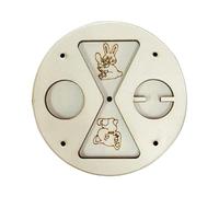 Board Busy Board Material for Toddler Sensory Toy, Set of animal hourglass