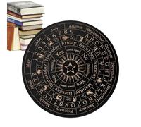 Board for Fortune Telling, Decorative Wooden Board with Letters and Hands for Messages, Ghost Decorations and Ghost Board Game for Theme Parties and Meetings