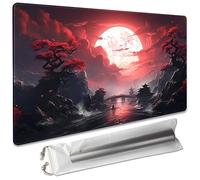 Board Game 14x24in MTG Playmat Compatible for OCG CCG RPG TCG Playmats (Blood Moon Secrets)