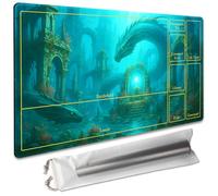 Board Game 14x24in MTG Playmat Compatible for OCG CCG RPG TCG Playmats (Zone- Guards The Throne)