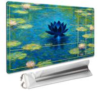 Board Game 14x24in MTG Playmat Compatible for OCG CCG RPG TCG Playmats (Zone-The Blooming Night Lotus)