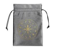 Board Game Card Drawstring Bag Tarot Card Flannel Bag Jewelry Pouch Oracle Card Organiser Magic Supplies