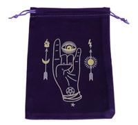 Board Game Card Drawstring Bag Tarot Card Velvet Bag Jewelry Pouch Oracle Card Organizer Witchcraft Supplies