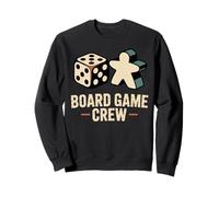 Board Game Crew Dice & Meeple Sweatshirt