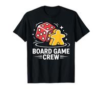 Board Game Crew Dice & Meeple T-Shirt