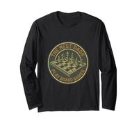Board Game Dad Chess Daddy Board Gamer Papa Fathers Day Long Sleeve T-Shirt