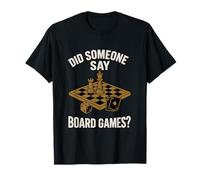 Board Game Dad Chess Daddy Board Gamer Papa Fathers Day T-Shirt