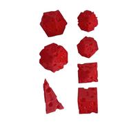 Board Game Dice,Cheese Theme Dice for Table Game | 3D Printed Toy Numbered Decoration for Professionals Beginners Adults Teens Colleagues Classmates Family