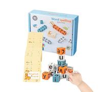 Board Game - Fun Educational Letter and Spelling Toy for Two Players - Alphabet Matching Board Game for Home, Indoor, Kids, Birthday, Christmas, New Year, Children,
