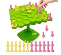 Board Game - Interactive Family Tabletop Challenge, Portable Skill-Based Educational Toy, Tree Balance Strategy Puzzle, Hands-On Learning Entertainment | Suitable For Kids Boys Girls Children Preschoo