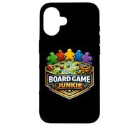 Board Game Junkie Funny Addicted To Tabletop Games Joke Fan Case for iPhone 16