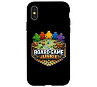 Board Game Junkie Funny Addicted To Tabletop Games Joke Fan Case for iPhone X/XS