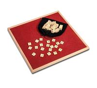 Board Game Lazy Susan Accessory for Scrabble - Rotates 360 Degrees and Includes Magnetic Scrabble Tiles to Instantly Upgrade Your Existing Scrabble Set into a Magnetic Set for Smoother Gameplay.
