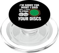 Board Game Lover Discs Enthusiast I´m Sorry Crokinole PopSockets PopGrip for MagSafe